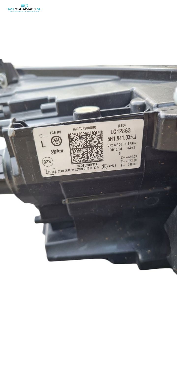 Volkswagen Golf 8 Full LED IQ.Light Koplamp Links 5H1941035 – Foto 4