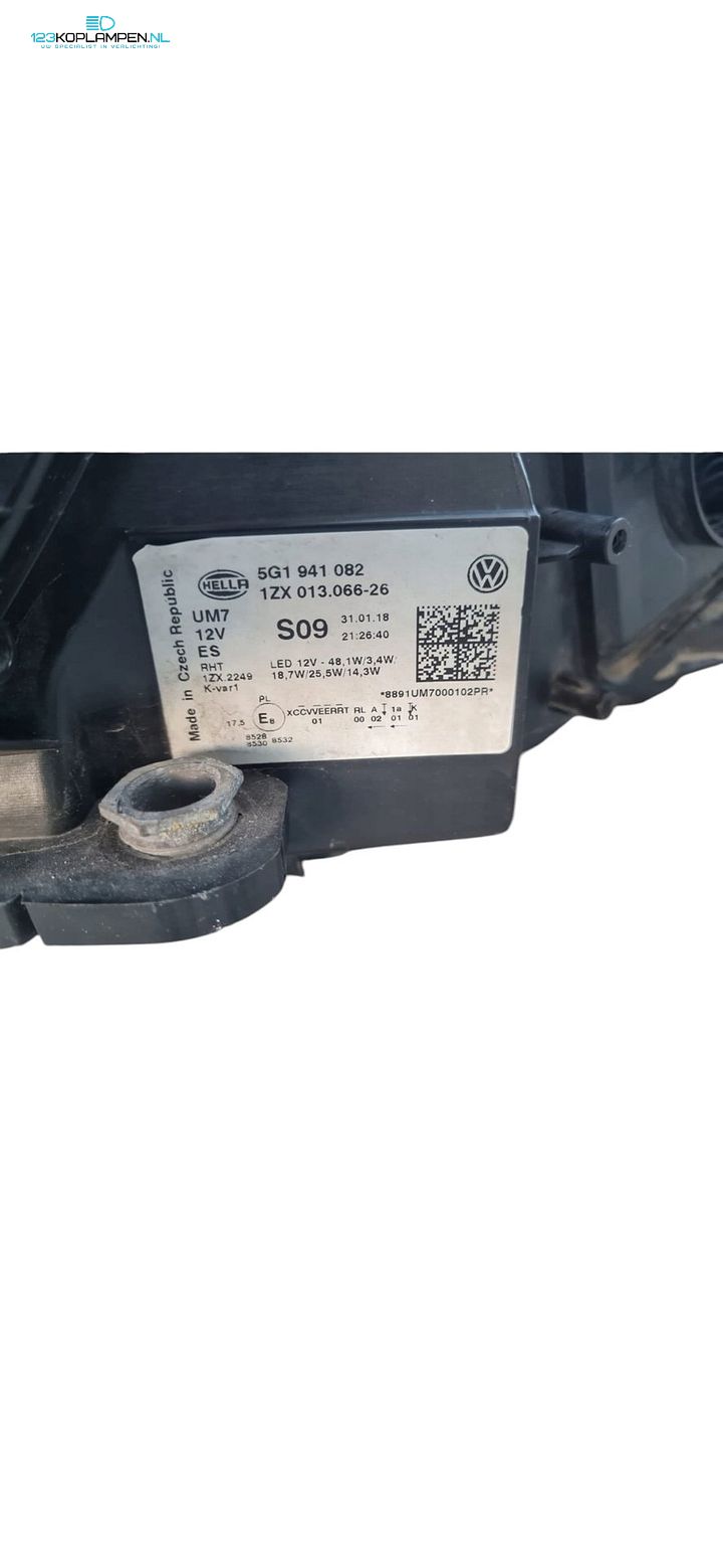 Volkswagen Golf 7 Facelift Full LED Koplampen Set 5G1941081 / 5G1941082 – Foto 9