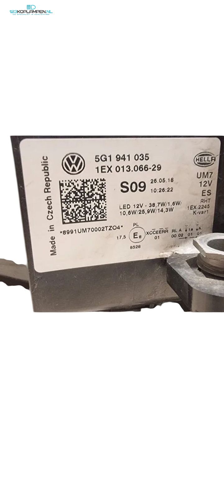 Volkswagen Golf 7 Facelift Full LED Koplampen Set 5G1941035 / 5G1941036  – Foto 8