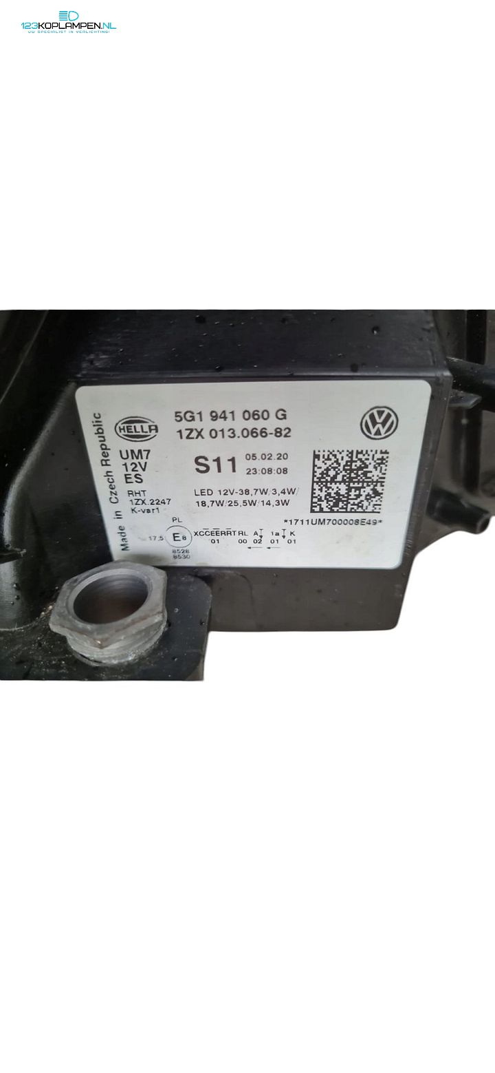 Volkswagen Golf 7 Facelift R Full LED Black Koplamp Rechts 5G1941060C – Foto 5
