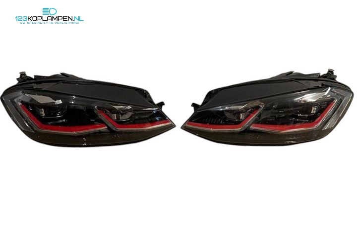 Volkswagen Golf 7 Facelift GTI Full LED Koplampen Set 5G1941035A / 5G1941036