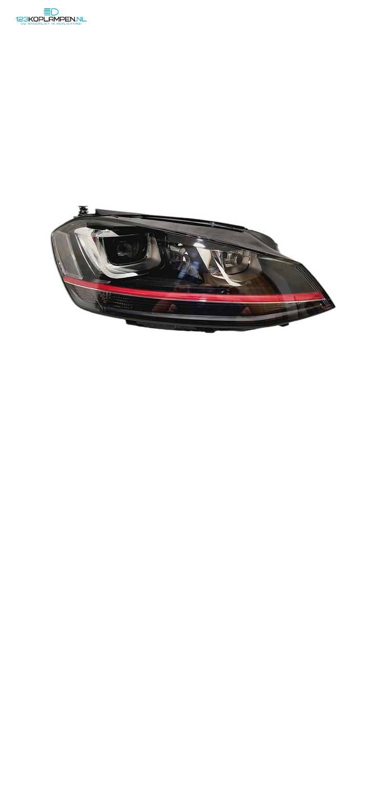 Volkswagen Golf 7 Bi-Xenon GTI Rood Koplampen Set 5G1941031A / 5G1941032A – Foto 8