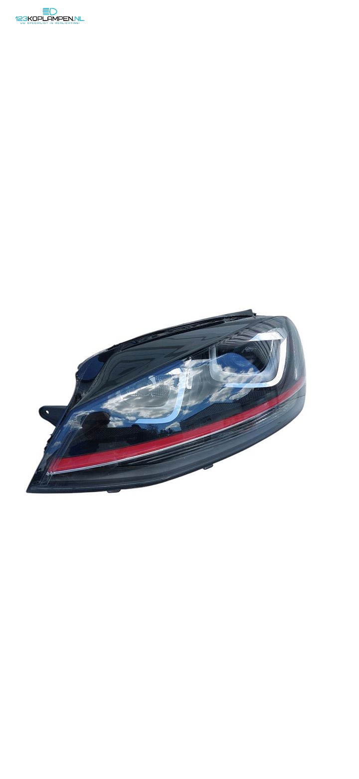 Volkswagen Golf 7 Bi-Xenon GTI Rood Koplampen Set 5G1941031A / 5G1941032A – Foto 4