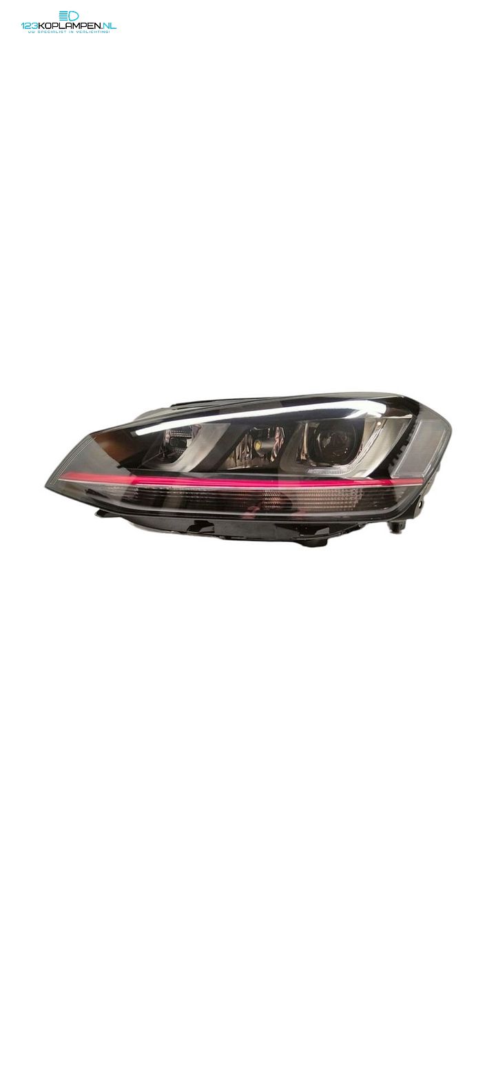 Volkswagen Golf 7 Bi-Xenon LED GTI Rood Koplampen Set 5G1941033A / 5G1941034A – Foto 2