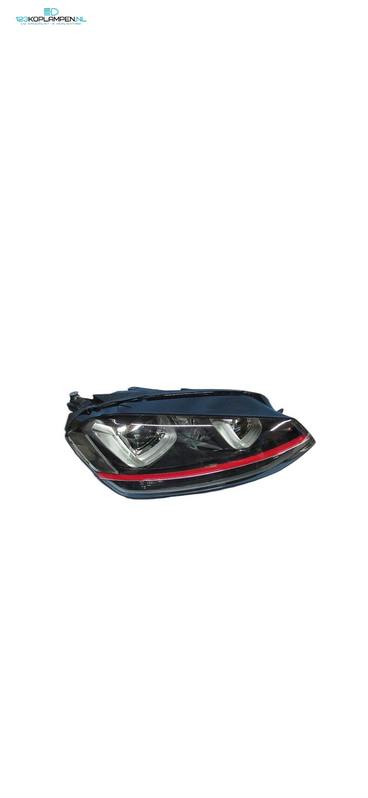 Volkswagen Golf 7 Bi-Xenon LED GTI Rood Koplampen Set 5G1941033A / 5G1941034A – Foto 8