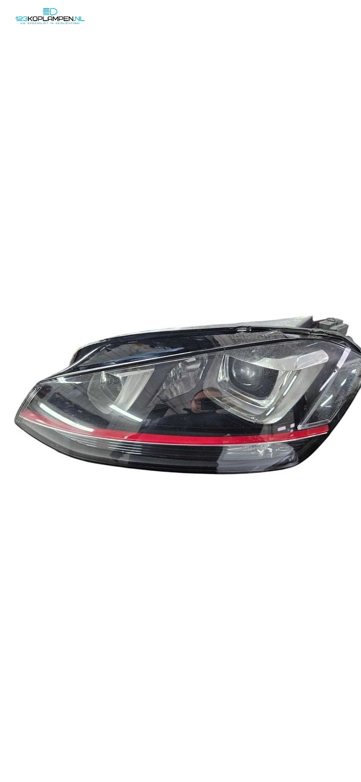 Volkswagen Golf 7 Bi-Xenon LED GTI Rood Koplampen Set 5G1941033A / 5G1941034A – Foto 4