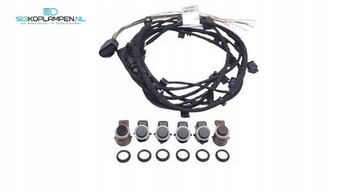 Audi Q7 4M kabelboom voorbumper 6 PDC radar 4M0971095G