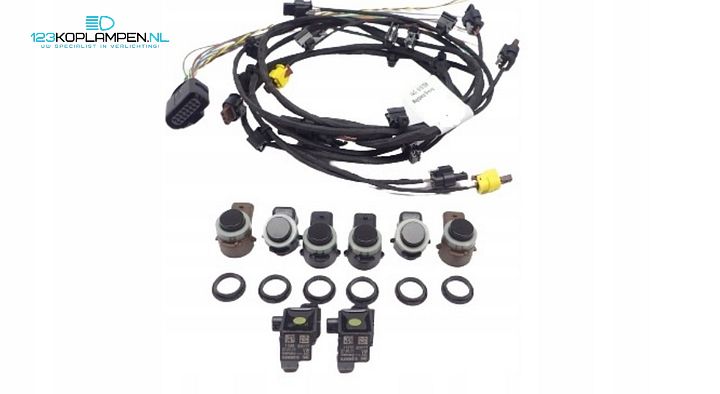 Audi A3 8V kabelboom voorbumper 6 PDC voetgangersbescherming 8V0971085L