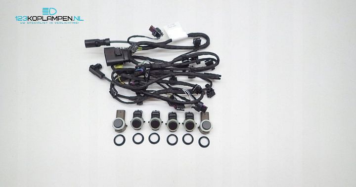  Audi Q5 80A kabelboom voorbumper 6 PDC camera voetgangersbescherming 80A971095T – Foto 2