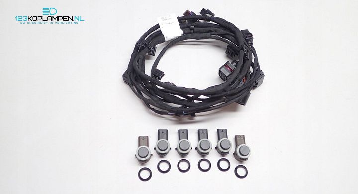 Skoda Superb 3V kabelboom voorbumper 6 PDC radar temperatuursensor LED 3V0971095AA – Foto 2