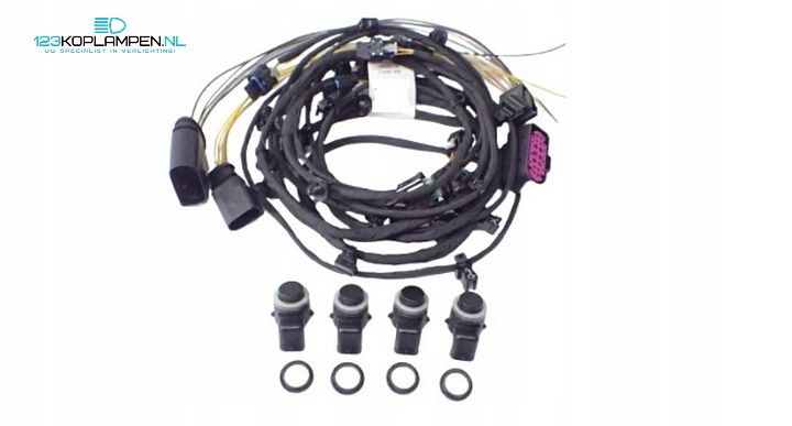  Porsche Macan 95B kabelboom voorbumper 4 PDC LED Facelift 95B971095BG