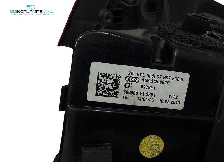 Audi RS7 C7 achterlichten LED set – Foto 8