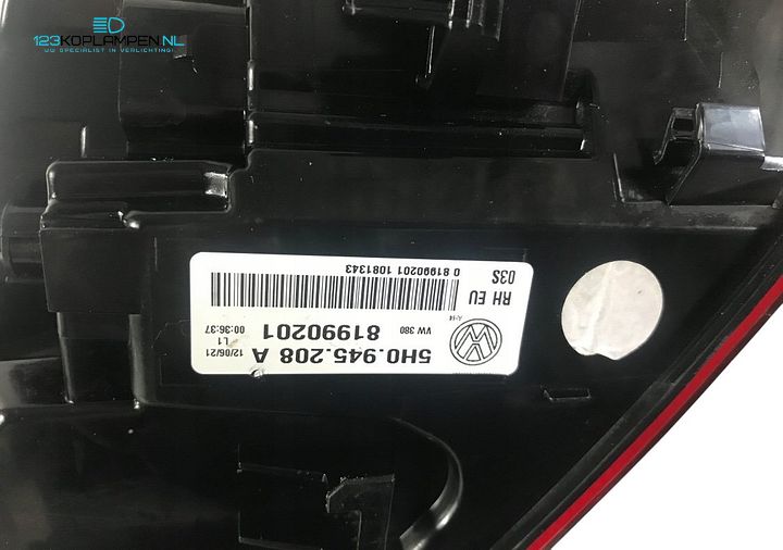 Volkswagen Golf 8 achterlichten LED IQ.Light – Foto 8