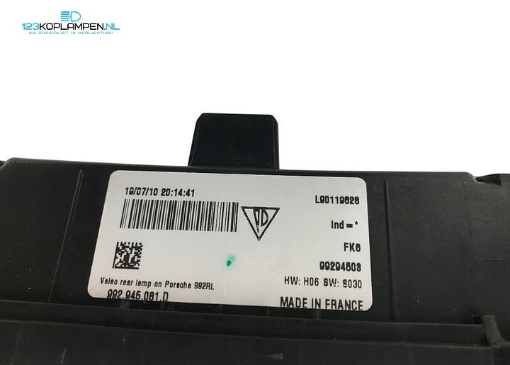Porsche 911 992 achterlicht midden – Foto 3