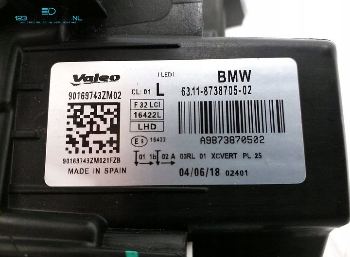 BMW 4 Serie F32 F33 F36 Adaptive LED koplampen set links rechts  – Foto 8