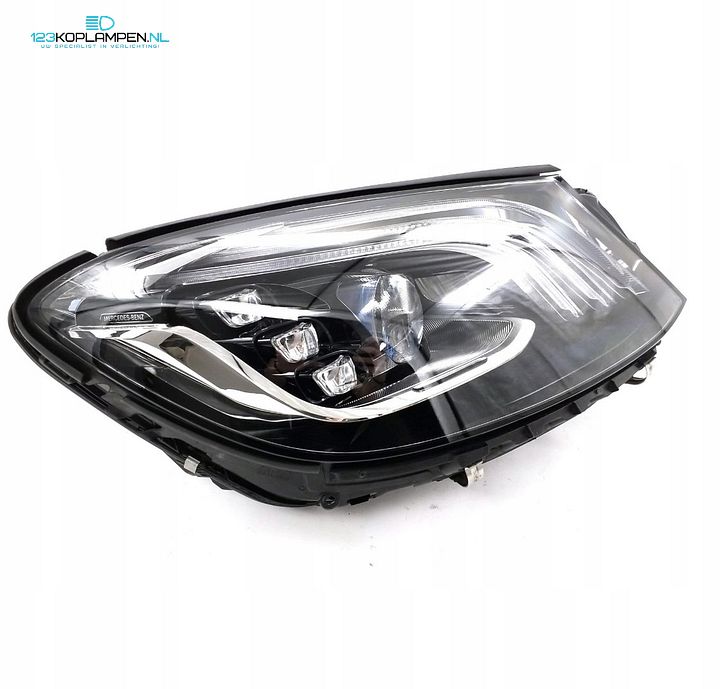 Mercedes S Klasse W222 Multibeam Led Night Vision koplampen set  – Foto 6