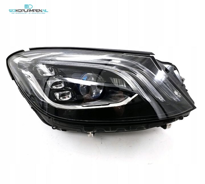 Mercedes S Klasse W222 Multibeam Led Night Vision koplampen set  – Foto 4