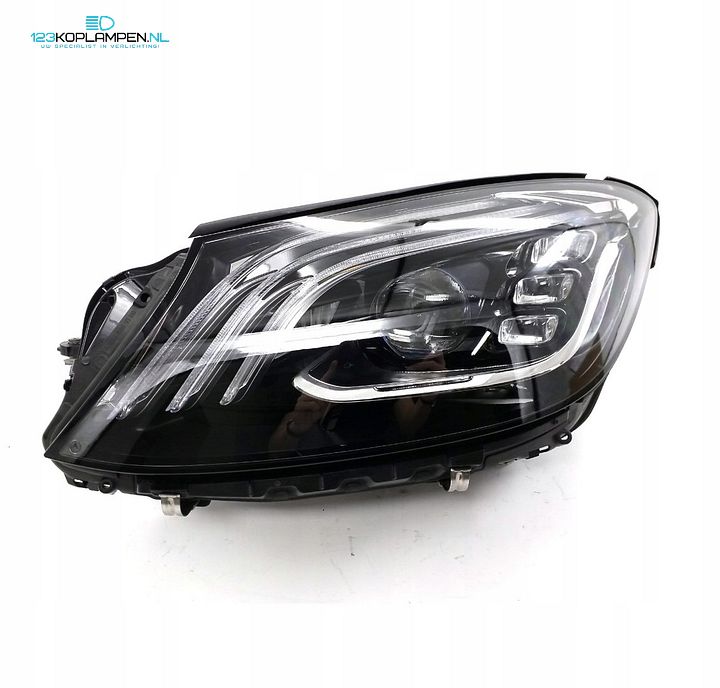 Mercedes S Klasse W222 Multibeam Led Night Vision koplampen set  – Foto 3