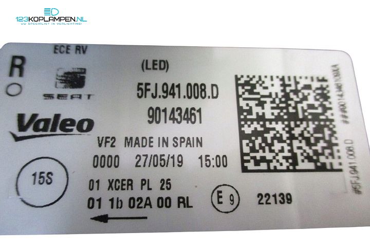 Seat Tarraco Full LED koplamp links rechts 5FJ941007G 5FJ941008G – Foto 6