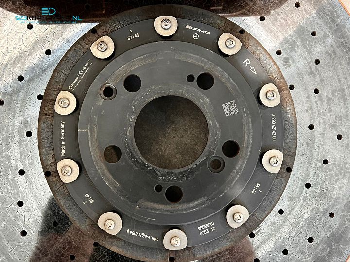Mercedes AMG Keramische Remmen set E63 S63 W290 W213 W222 – Foto 17