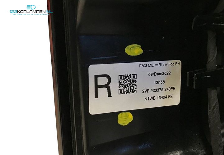  Ford Ranger Raptor achterlicht rechts LED MID – Foto 5