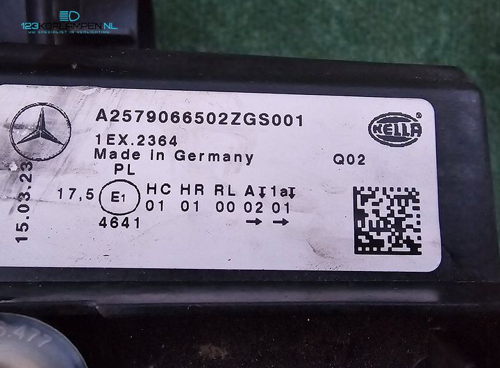 (J3)Mercedes CLS W257  LED high performance koplampen links en rechts – A2579066602 / A2579066502 – Foto 7
