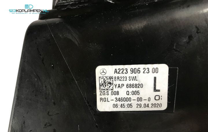Mercedes S Klasse W223 achterlicht links LED – Foto 5