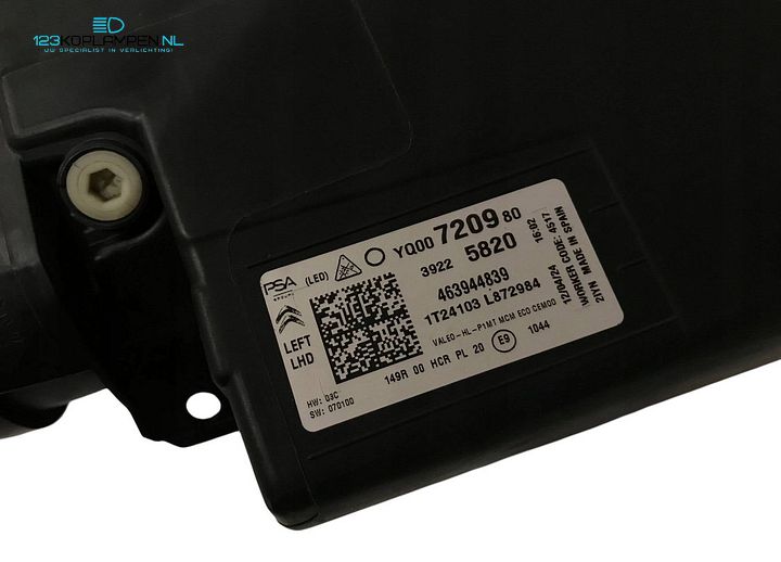Citroen C3 Aircross Facelift koplamp links LED – Foto 6