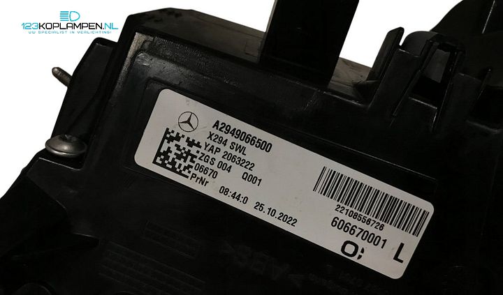 Mercedes EQE SUV W294 achterlicht links LED Europ – Foto 5