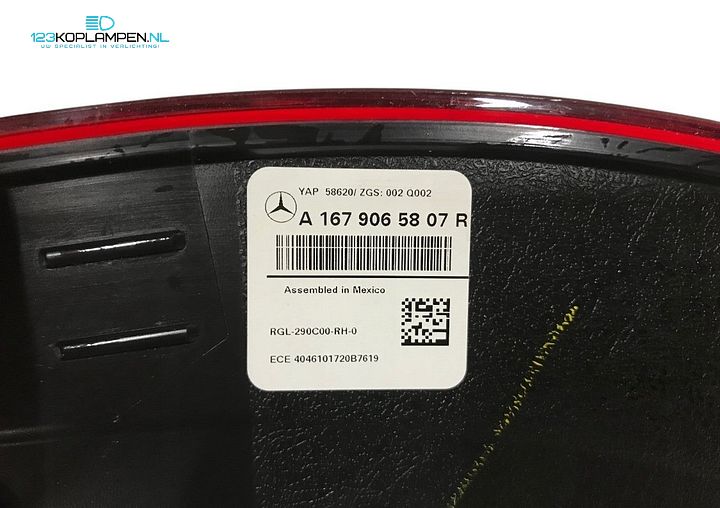 Mercedes GLE Coupé W167 achterlicht rechts LED – Foto 6
