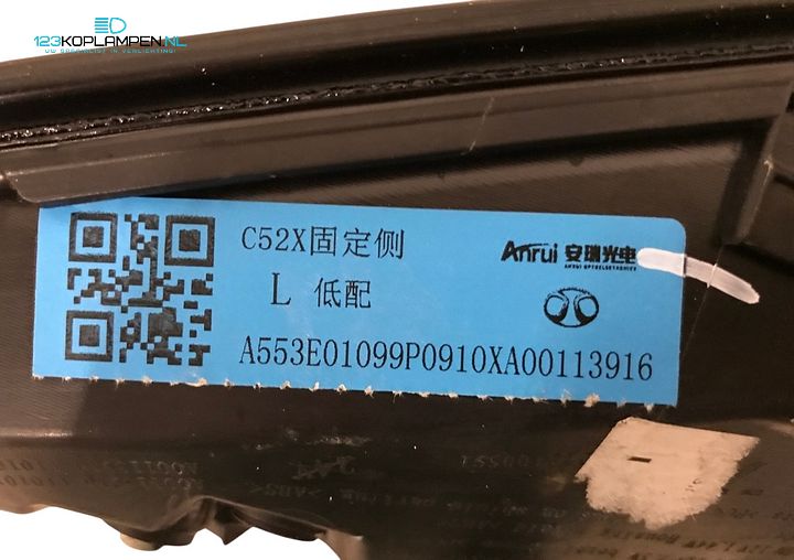 BAIC Beijing 5 achterlicht links Full LED – Foto 5
