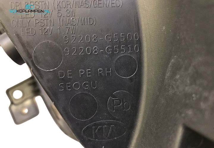 Kia Niro 1 Facelift LED DRL rechts koplamp – Foto 8