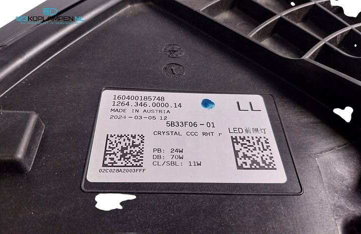 BMW 7 Serie G70 koplamp rechts links Full LED Crystal – Foto 6