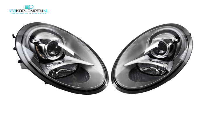 Porsche 991 Xenon koplamp koplampen links rechts