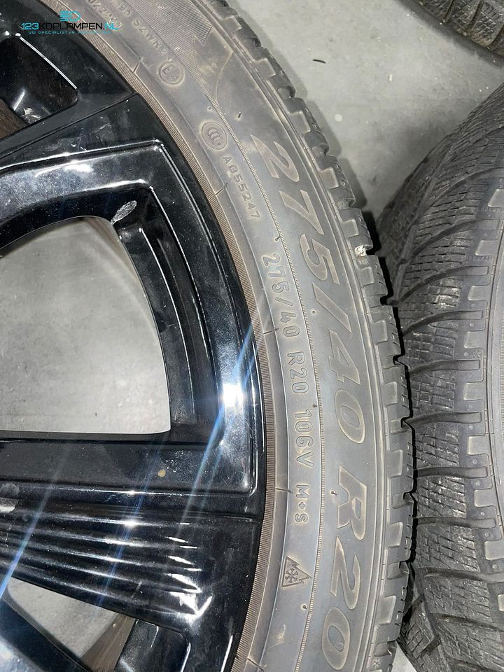 GMP 20 Inch Velgenset Winter 275/45 R20 Zwart Hoogglans – Foto 12