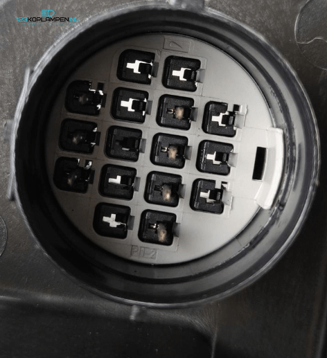 Jaguar XJ X351 7 PIN koplamp koplampen links rechts  – Foto 11