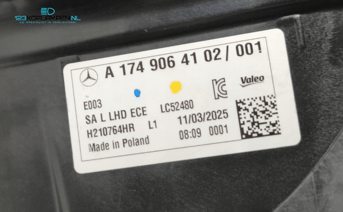Mercedes CLA W174 Full Led Multibeam Koplampen links rechts  – Foto 9