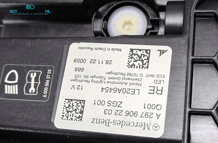Mercedes EQS W297 Digital Light koplamp koplampen  – Foto 7