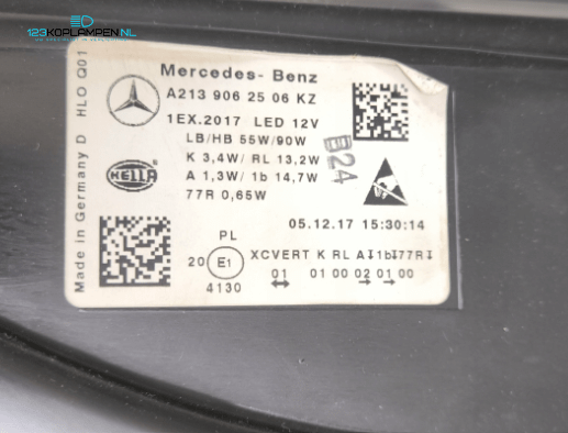 Mercedes W213 E Klasse Multibeam Led koplampen links rechts – Foto 9