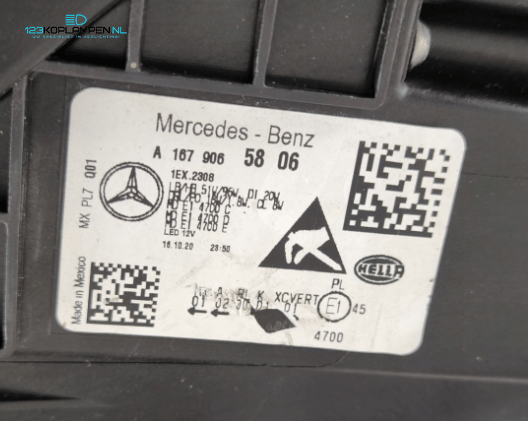 Mercedes GLE W167 Multibeam LED koplamp links rechts compleet  – Foto 9