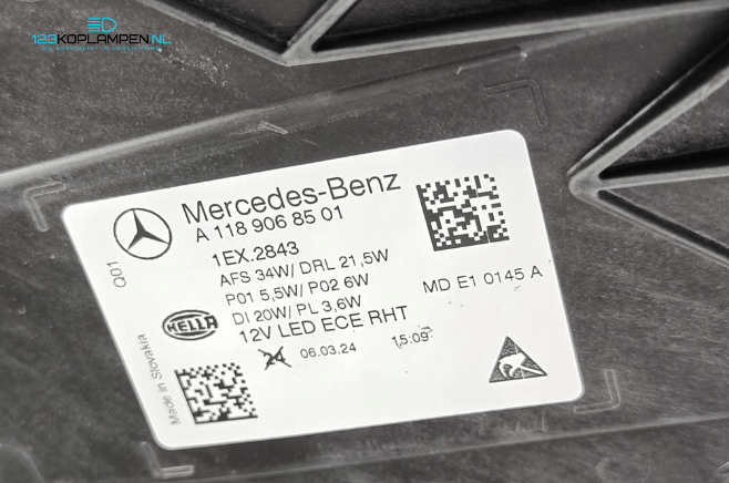 Mercedes CLA W118 Performance Led Koplamp links rechts – Foto 8