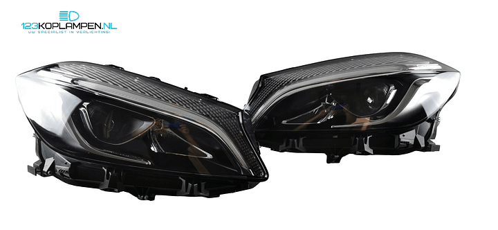 Mercedes A Klasse W176 Facelift Full Led koplampen links rechts  