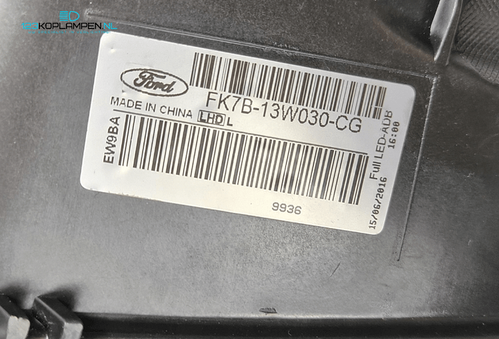 Ford Edge MK2 Full Led Koplamp Koplampen links rechts  – Foto 9