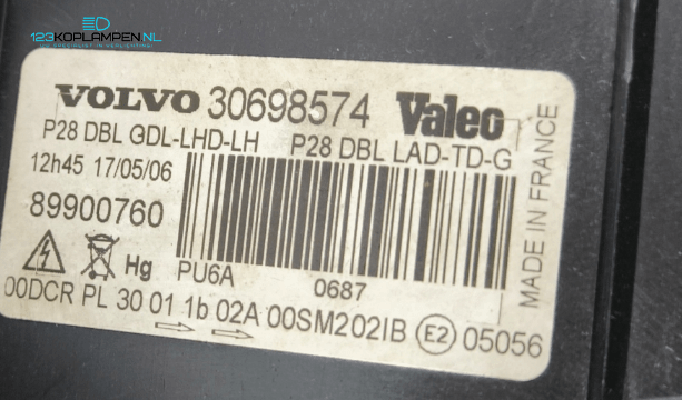 Volvo XC90 Xenon DBL koplamp koplampen links rechts  – Foto 6
