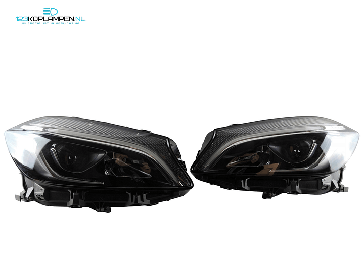 Mercedes A Klasse W176 Facelift Full Led koplampen links rechts  