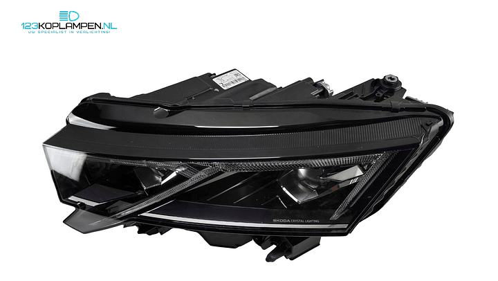 Skoda Octavia 5E facelift Full LED koplamp koplampen  – Foto 4