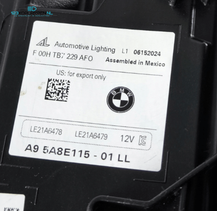 BMW X5 G05 F95 X6 G06 F96 Facelift Shadow Full Led Koplamp links rechts – Foto 6