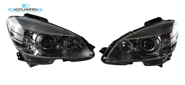 Mercedes C Klasse W204 Xenon koplamp links rechts 