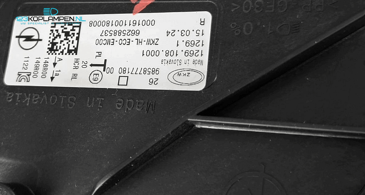Opel Astra L Full Led Koplamp Koplampen links rechts  – Foto 10