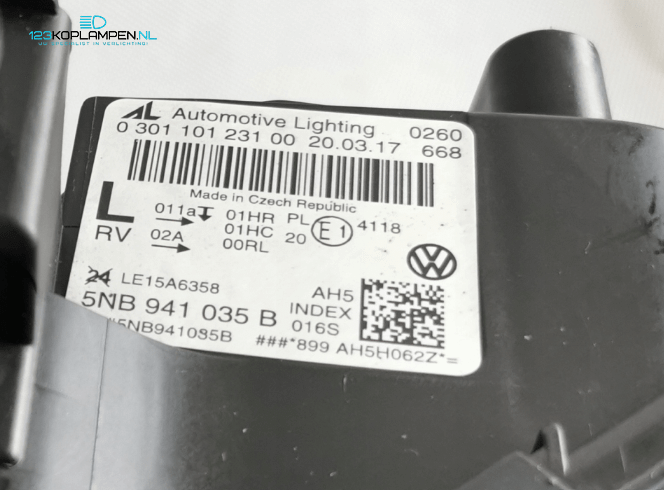 VW Volkswagen Tiguan 2 5NB Full Led koplampen links rechts  – Foto 5
